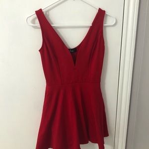 Lulus red dress